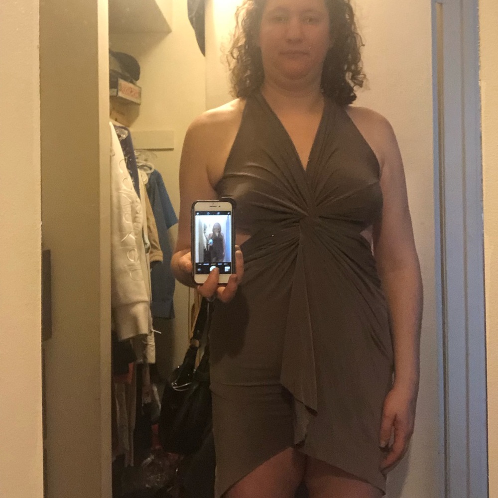dress by Boohoo.